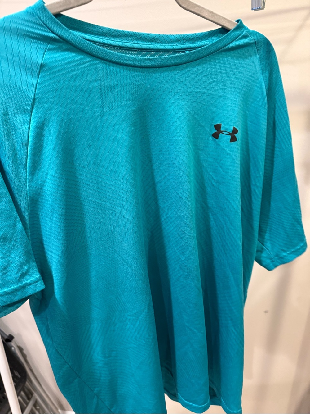 Under Armour Men's Turquoise Short-Sleeve Performance Tee